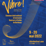 Affiche de Vibre ! où figure le nom du festival 